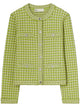 Tory Burch Kendra Jacquard Knit Cardigan