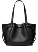 Tory Burch Romy Smooth Leather Tote Bag