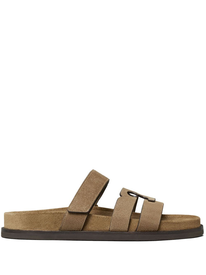 Tory Burch Ines Sport Sandals - - Leather - Beige