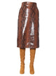 Dsquared Python Print Skirt