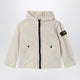 Stone Island Light Beige Water-Repellent Hooded Jacket