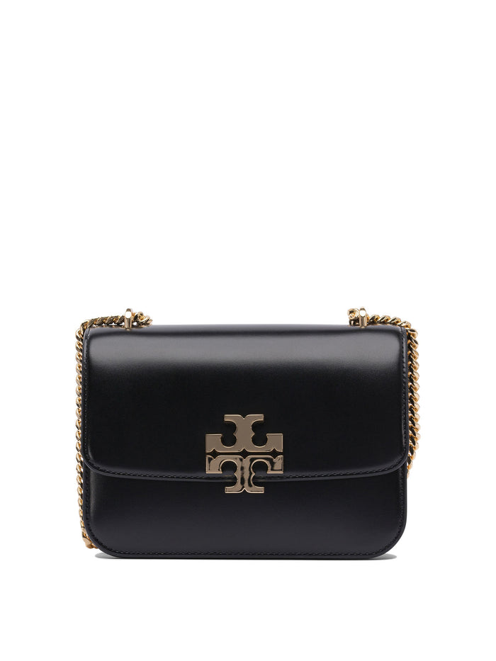 Tory Burch Leather Black Shoulder Bag