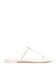 Tory Burch White Miller Jelly Sandals