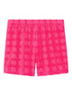 Tory Burch Logo Cotton Shorts