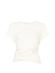 Magda Butrym Magda Butrym Side-Knot Detail T-Shirt