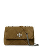 Tory Burch Tory Burch Small Kira Diamond Suede Shoulder Bag