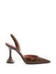 Amina Muaddi Holli Slingback Pumps