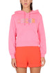Moschino Couture Logo Crochet Sweatshirt