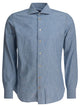 Borriello Light Blue Cotton Shirt