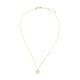 Tory Burch Moondance Mother Of Pearl Pendant Necklace - - Metal - Gold