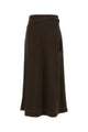 Tory Burch Brown Viscose Skirt