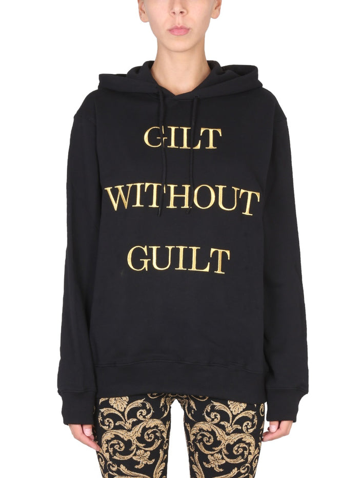 Moschino Couture Gilt Without Guilt Sweatshirt