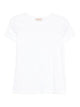 Purotatto Round-Neck Short Sleeve Blouse