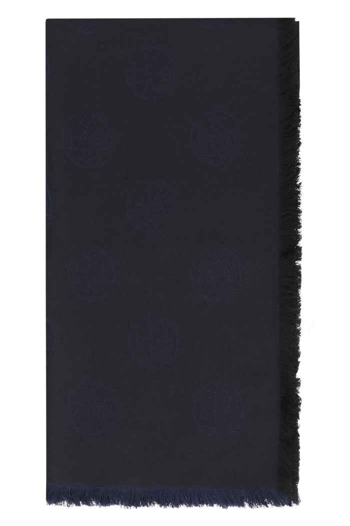 Tory Burch Wool And Silk Scarf