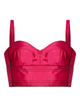 Tory Burch Silk Bra Top
