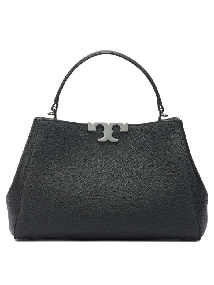 Tory Burch Black Cow Leather Handbag
