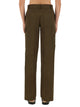 Tory Burch Green Cotton Trouser