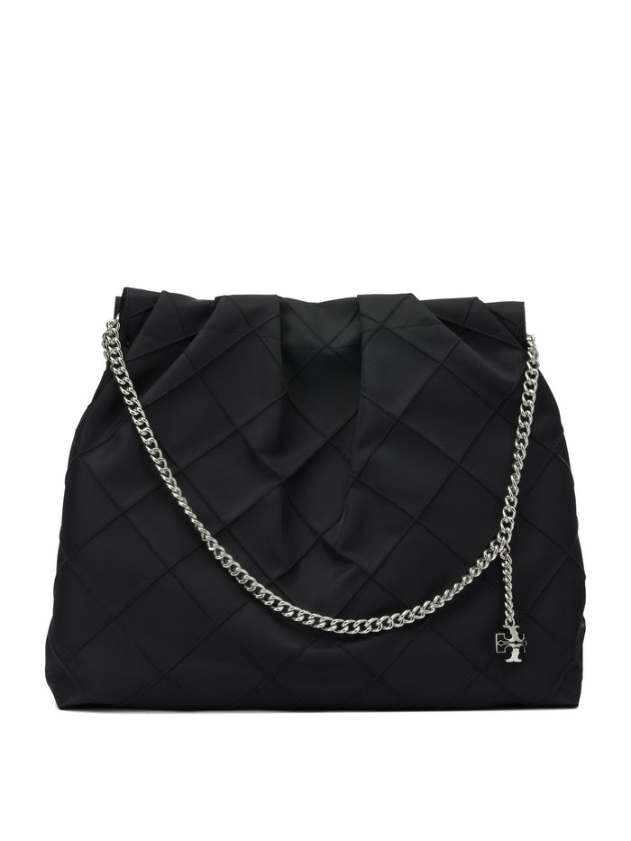 Tory Burch Black Nylon Shoulder Bag