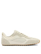 Tory Burch White Suede Leather Sneakers
