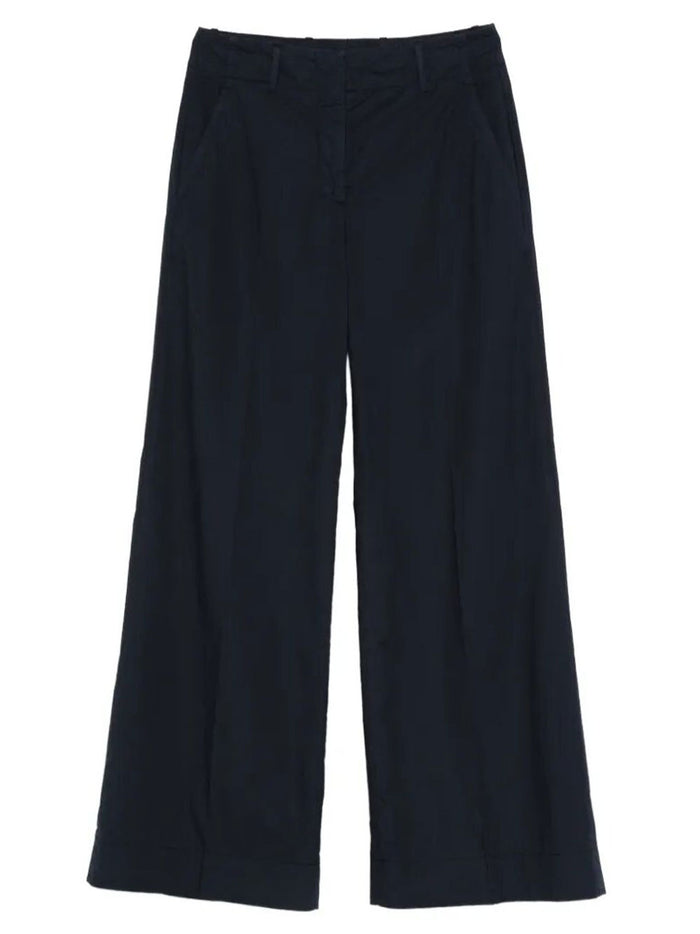 Incotex Ilya Wide-Leg Cotton Trousers
