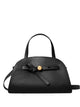 Tory Burch Romy Small Bauletto Handbag - - Leather - Black