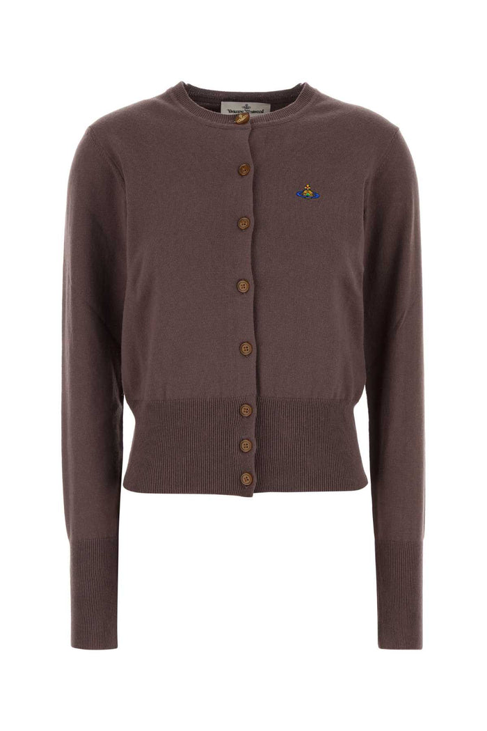 Vivienne Westwood Brown Cotton Cashmere Sweaters