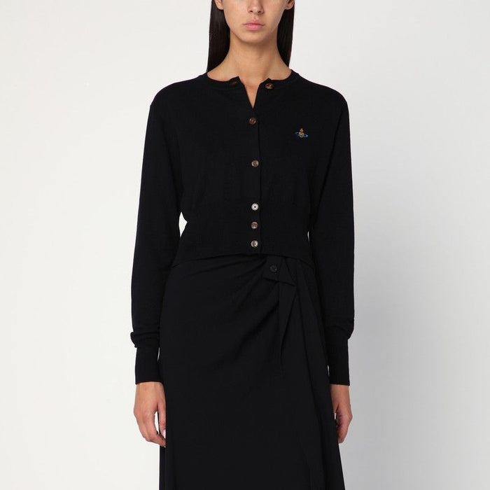 Vivienne Westwood Cropped-Length Knitted Cardigan