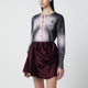 Vivienne Westwood Pink/Black Dégradéeffect Cardigan