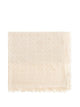 Tory Burch Monogram Wool And Silk Scarf