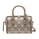 Tory Burch T-Monogram Petite Barrel Travel Bag - - Canvas - Grey
