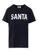 Aniye By Black Santa Print T-Shirt