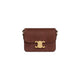 Celine Teen Triomphe Chestnut Leather Bag