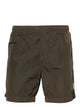 C.p.company Logo Patch Swim Shorts