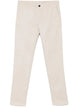 Incotex Nude Tapered Cotton Trousers