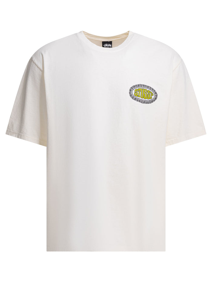 Stussy White Cotton T-Shirt
