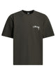 Stussy Black Cotton T-Shirt