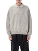 Fear Of God Essentials Fear Of God Essentials Grey Embroidered Polo