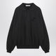 Fear Of God Essentials Fear Of God Essentials Black Embroidered Polo