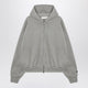 Fear Of God Essentials Fear Of God Essentials Full Zip Hoodie Grey
