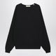 Fear Of God Essentials Black Waffle-Knit Sweatshirt