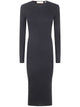 Fear Of God Essentials "Womens Rib" Long Sleeve Dress