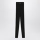 Fear Of God Essentials Black Leggings In Stretch Waffle Fabric