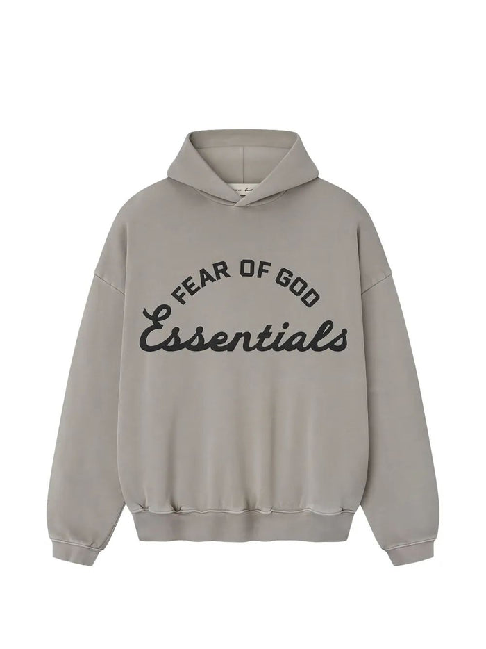 Fear Of God Essentials Grey Cotton Sweatshirt