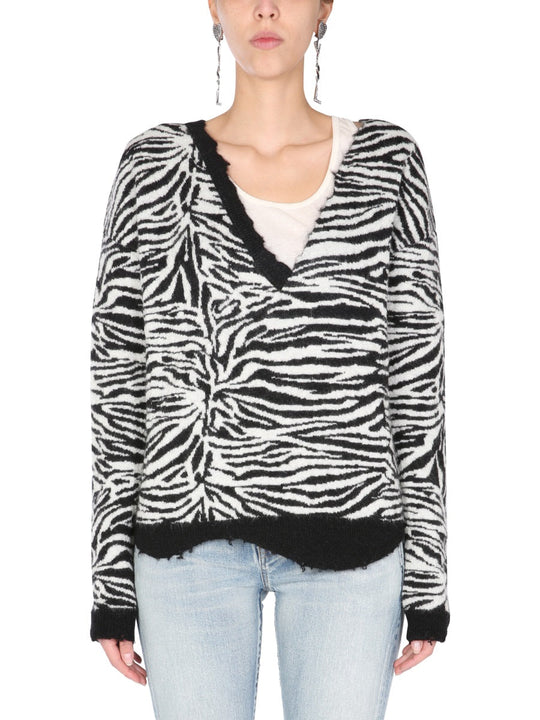 Saint Laurent V-Neck Sweater