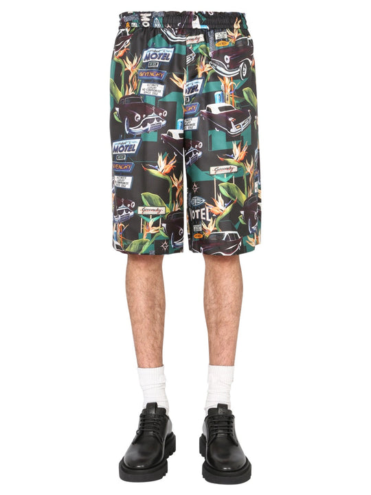 Givenchy Silk Bermuda