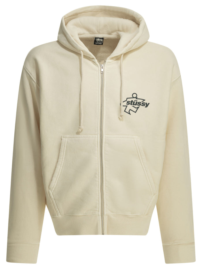 Stussy White Cotton Sweatshirts