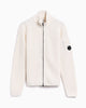 C.p.company Waffle-Knit Cardigan With A Zip Front