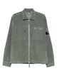 C.p.company Corduroy Shirt Jacket With Lens Detail