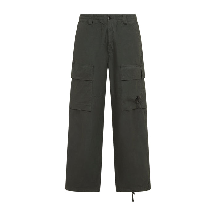 C.p.company Grey Cotton Trousers