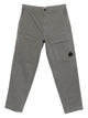 C.p.company Gunmetal Cotton Elastane Cargo Pants